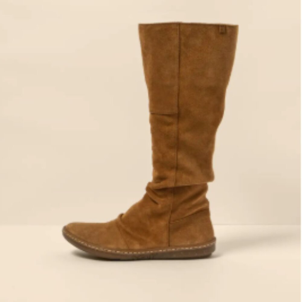 El Naturalista Suede Leather Handmade Boots Size 7 - New in Original Box